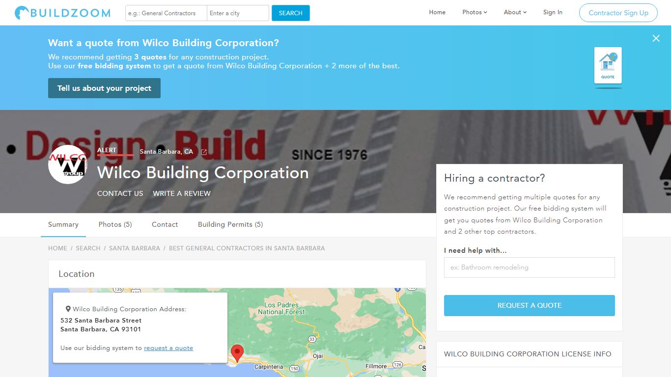 Wilco Building Corporation | CA | Read Reviews - BuildZoom